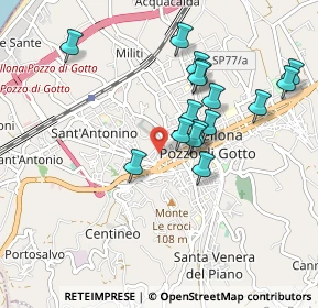 Mappa Via Antonio Maria Jaci, 98051 Barcellona Pozzo di Gotto ME, Italia (0.95938)