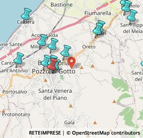 Mappa Via Serro del Carmine, 98051 Barcellona Pozzo di Gotto ME, Italia (2.69467)