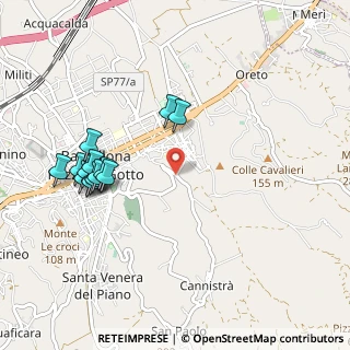 Mappa Via Serro del Carmine, 98051 Barcellona Pozzo di Gotto ME, Italia (1.16429)