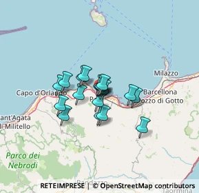 Mappa Piazza Antonio Gramsci, 98066 Patti ME, Italia (8.80333)