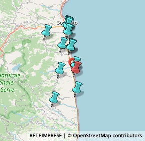 Mappa Via Nazionale, 88060 Badolato CZ, Italia (6.15667)