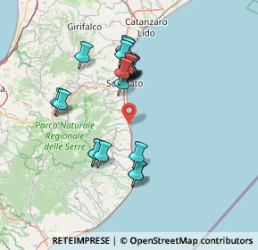 Mappa Via Nazionale, 88060 Badolato CZ, Italia (14.269)