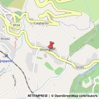 Mappa Contrada Oliveto I, 89863 Joppolo VV, Italia, 89863 Joppolo, Vibo Valentia (Calabria)