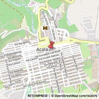 Mappa Via A. Gramsci, 731, 97011 Acate, Ragusa (Sicilia)