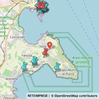 Mappa Via Isola, 96100 Siracusa SR, Italia (3.4445)
