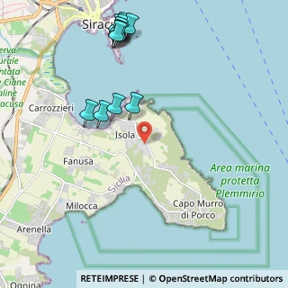 Mappa Via Isola, 96100 Siracusa SR, Italia (2.82417)