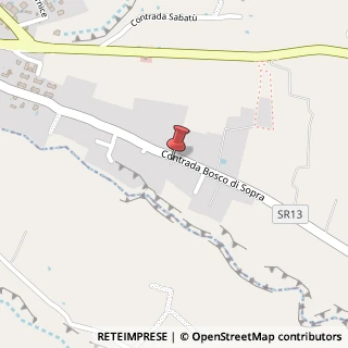 Mappa Contrada Bosco di Sopra, 77, 96010 Canicattini Bagni, Siracusa (Sicilia)