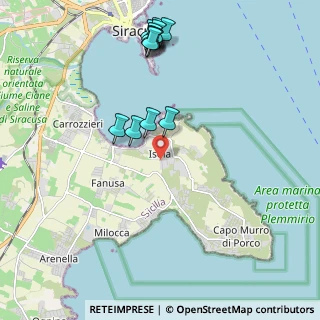 Mappa Via delle Fornaci, 96100 Siracusa SR, Italia (2.5)