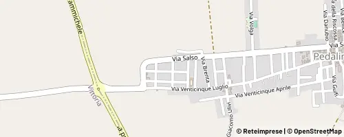 Mappa Comiso