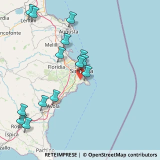 Mappa 96100 Fanusa SR, Italia (21.73)