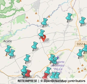 Mappa Via Tagliamento, 97010 Comiso RG, Italia (6.6965)