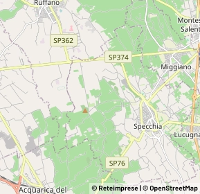 Mappa 73040 Specchia LE, Italia (1.78462)