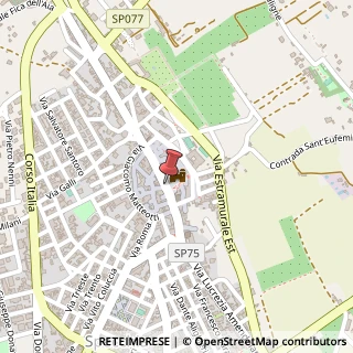 Mappa Piazza del Popolo, 73040 Specchia LE, Italia, 73040 Specchia, Lecce (Puglia)