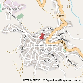 Mappa Piazza IV Novembre, 16, 08030 Meana Sardo, Nuoro (Sardegna)