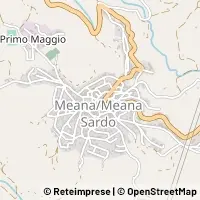 Hartă Meana Sardo
