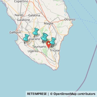 Mappa Via Giuseppe Garibaldi, 73040 Specchia LE, Italia (48.88091)