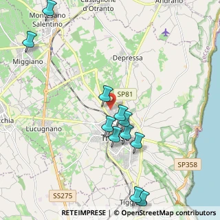 Mappa Via Spallanzani, 73039 Tricase LE, Italia (2.41545)