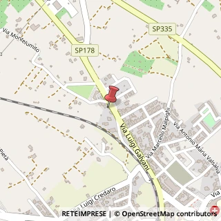 Mappa Via Luigi Galvani, 11, 73039 Tricase, Lecce (Puglia)
