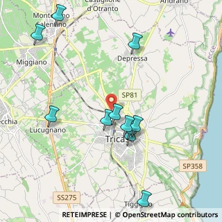 Mappa Via Costanzo Varolio, 73039 Tricase LE, Italia (2.32)