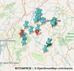 Mappa Via Vitt. Emanuele, 09086 Samugheo OR, Italia (13.7965)