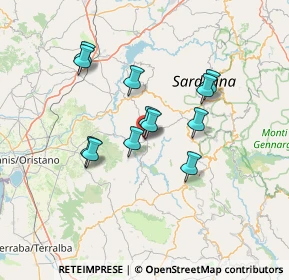 Mappa Via Sardegna, 09086 Samugheo OR, Italia (12.3525)