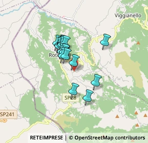 Mappa Contrada, 85048 Rotonda PZ, Italia (1.309)