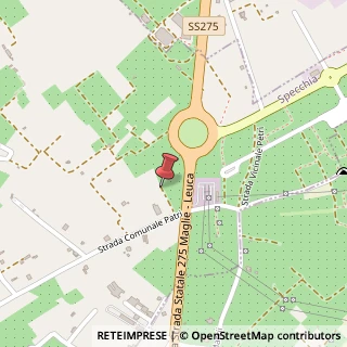 Mappa Contrada Campo Palamita, 61, 73039 Tricase, Lecce (Puglia)