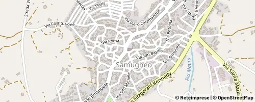 Mappa Samugheo