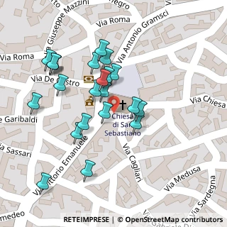 Mappa Via Chiesa, 09086 Samugheo OR, Italia (0.05652)