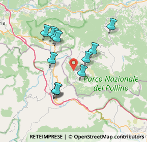 Mappa 85048 Rotonda PZ, Italia (7.0225)