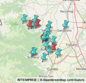 Mappa Piazza Martiri della Liberazione, 12026 Piasco CN, Italia (10.556)