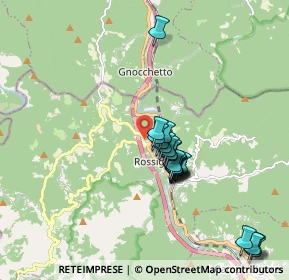 Mappa Strada Panoramica Ciazze, 16010 Rossiglione GE, Italia (1.7455)