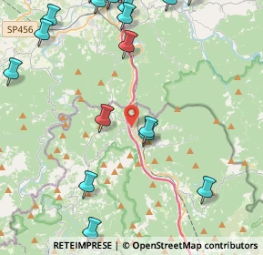 Mappa Strada Panoramica Ciazze, 16010 Rossiglione GE, Italia (6.149)