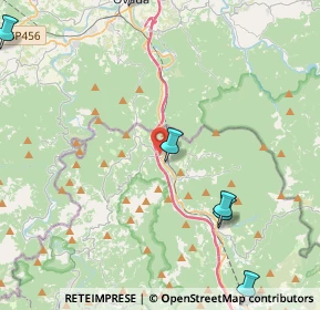 Mappa Strada Panoramica Ciazze, 16010 Rossiglione GE, Italia (6.88833)
