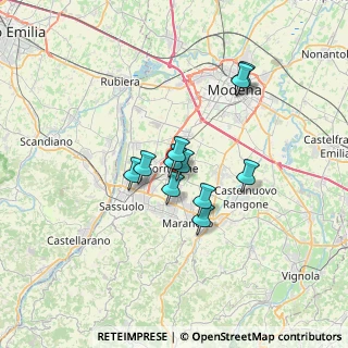 Mappa Via Goffredo Mameli, 41043 Formigine MO, Italia (4.76364)