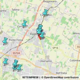 Mappa Via San Giuseppe, 41043 Formigine MO, Italia (2.45)