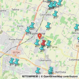 Mappa Via Jacopo Barozzi, 41043 Formigine MO, Italia (2.9645)
