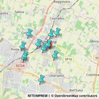 Mappa Via San Giuseppe, 41043 Formigine MO, Italia (1.53167)
