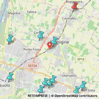 Mappa Via Frosinone, 41043 Formigine MO, Italia (3.38545)
