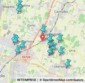 Mappa Via Frosinone, 41043 Formigine MO, Italia (2.03667)