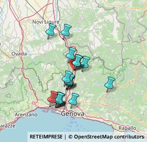 Mappa Via Levrero, 16012 Busalla GE, Italia (11.169)