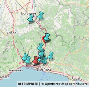 Mappa Via Levrero, 16012 Busalla GE, Italia (13.521)