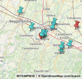 Mappa Via per Sassuolo, 41043 Formigine MO, Italia (13.42727)