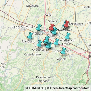 Mappa Via P. Gobetti, 41043 Formigine MO, Italia (10.24563)