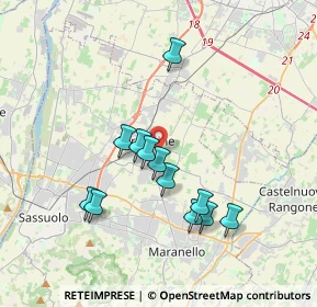 Mappa Via Piero Gobetti, 41043 Formigine MO, Italia (3.36)