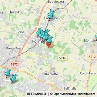 Mappa Via P. Gobetti, 41043 Formigine MO, Italia (2.3675)