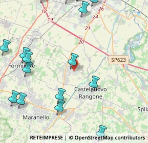 Mappa Via Elio Vittorini, 41051 Castelnuovo Rangone MO, Italia (6.2995)