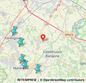Mappa Via Italo Svevo, 41051 Castelnuovo Rangone MO, Italia (7.315)