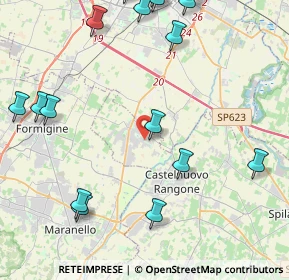 Mappa Via Elio Vittorini, 41051 Castelnuovo Rangone MO, Italia (6.0735)