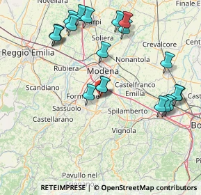 Mappa Via Italo Svevo, 41051 Castelnuovo Rangone MO, Italia (18.002)